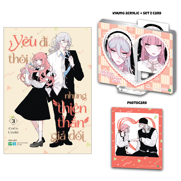 Yêu Đi Thôi Những Thiên Thần Giả Dối - Tập 3 - Bản Sưu Tầm - Tặng Kèm Photocard + Set 2 Card Bo Góc + Khung Acrylic
