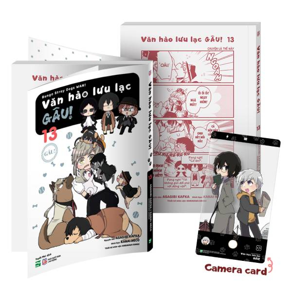 [Manga] Văn Hào Lưu Lạc - Gâu! - Tập 13 - Bản Đặc Biệt - Tặng Kèm Camera Card