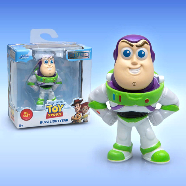Đồ Chơi Mô Hình Disney Toy Story 2.5 Inch Metalfigs Single Pack - Jada Toys - Buzz Lightyear