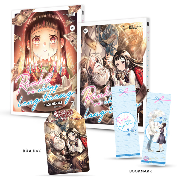 Bộ Manga - Rinko Và Chàng Lang Thang: Tập 1 + Tập 2 (Bộ 2 Tập) - Bản Đặc Biệt - Tặng Kèm Bookmark + Bùa PVC