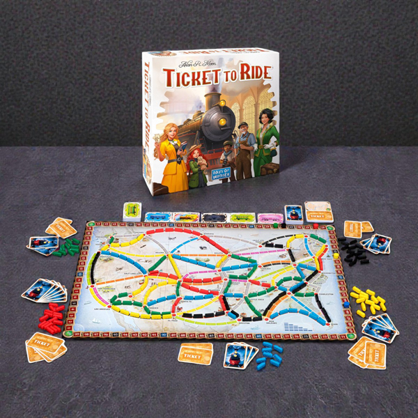 Boardgame Ticket To Ride - Vé Tàu Lửa - Asmodee
