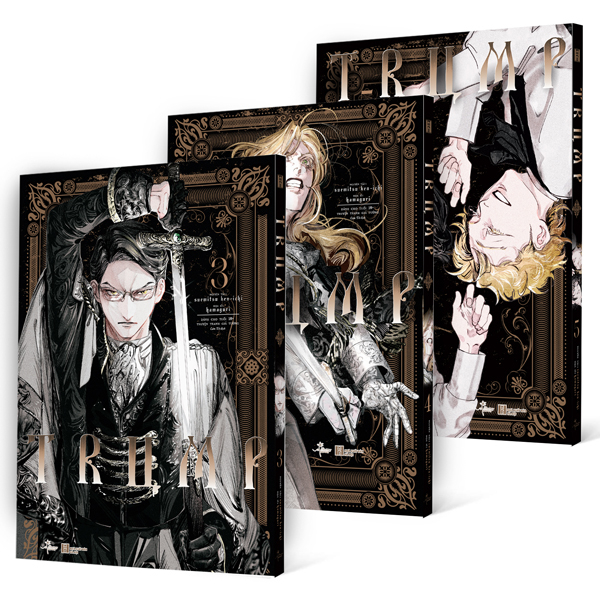 Bộ Manga - Trump: Tập 3 + Tập 4 + Tập 5 (Bộ 3 Tập)
