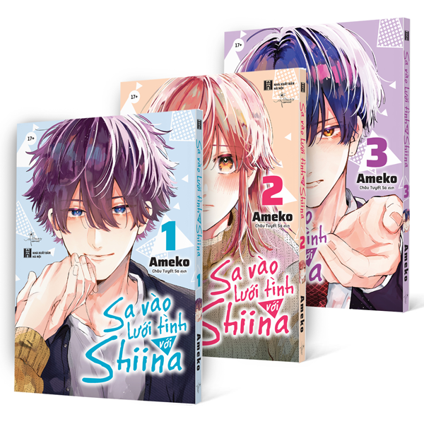 Bộ Manga - Sa Vào Lưới Tình Với Shiina: Tập 1 - 3 (Bộ 3 Tập)