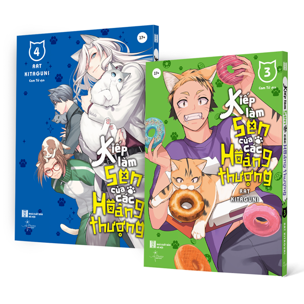 Bộ Manga - Kiếp Làm Sen Của Các Hoàng Thượng - Tập 3 + Tập 4 (Bộ 2 Cuốn) - Bản Đặc Biệt - Tặng Kèm Sticker Tem + Set Card + Frame PVC