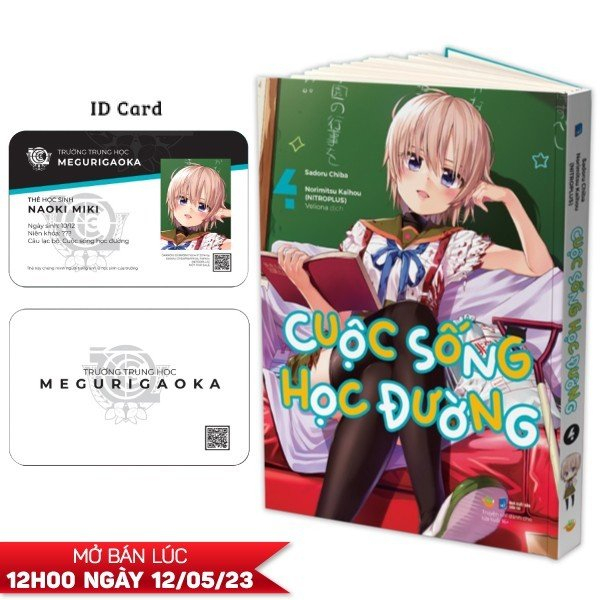 [Phiên chợ sách cũ] Cuộc Sống Học Đường - Tập 4 - Tặng Kèm ID Card