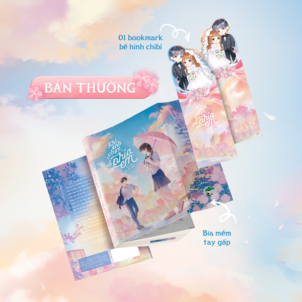 Sách Khi Anh Chạy Về Phía Em (Tái Bản 2026) - Tặng Kèm Bookmark 2 Mặt B� - Trúc Dĩ