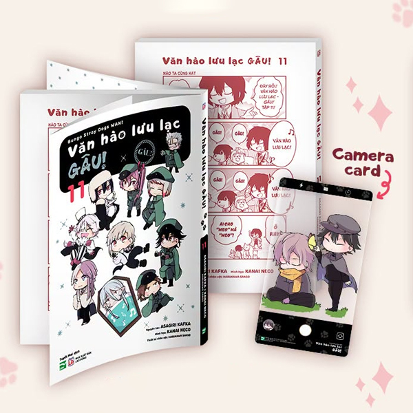 [Manga] Văn Hào Lưu Lạc - Gâu! - Tập 11 - Bản Đặc Biệt - Tặng Kèm Camera Card