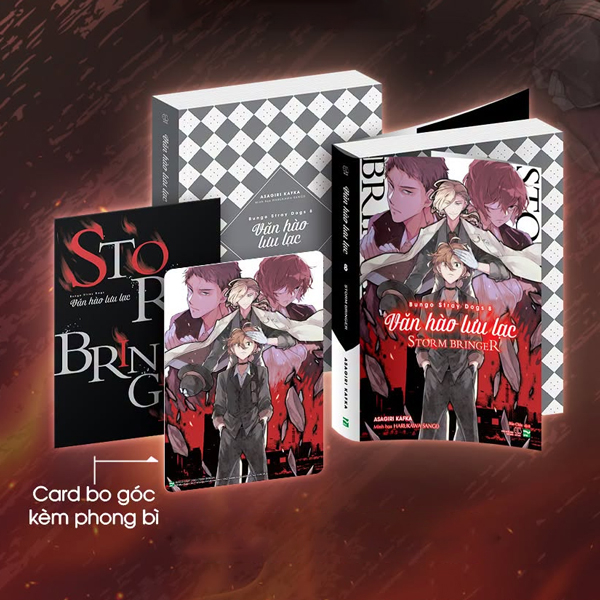 [Light Novel] Văn Hào Lưu Lạc - Tập 8 - Storm Bringer - Bản Đặc Biệt - Tặng Kèm Card Bo Góc Kèm Phong Bì  