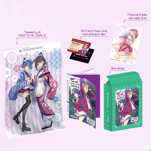 Bộ Chào Mừng Đến Lớp Học Đề Cao Thực Lực - Tập 11 - Bản Giới Hạn - Tặng Kèm Box + Tapestry A1 + ID Card Nhựa + Postcard