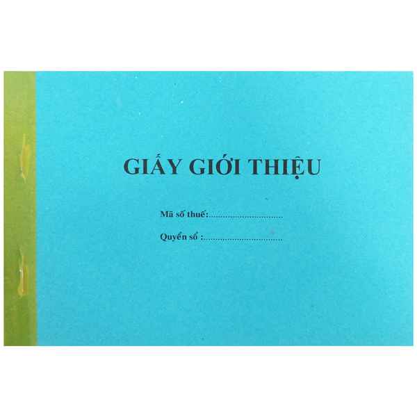 Giấy Giới Thiệu 2 Liên