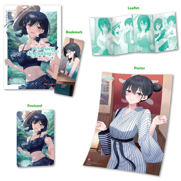 Làm Bạn Với Cô Nàng Dễ Thương Nhì Lớp - Tập 5 - Bản Giới Hạn - Tặng Kèm Postcard + Bookmark + Leaflet + Poster