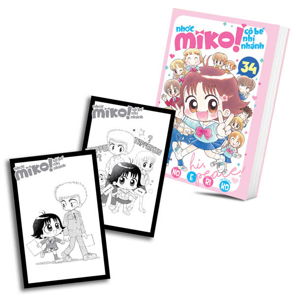 Nhóc Miko! Cô Bé Nhí Nhảnh - Tập 34 (Tái Bản 2026) - Tặng Kèm 2 Postcard