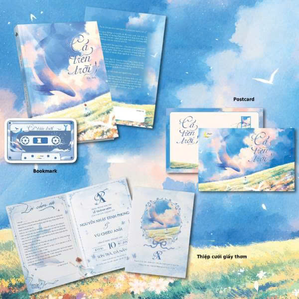 Cá Trên Trời - Tặng Kèm Bookmark Bồi Cứng + Thiệp Cưới Giấy Thơm + Postcard