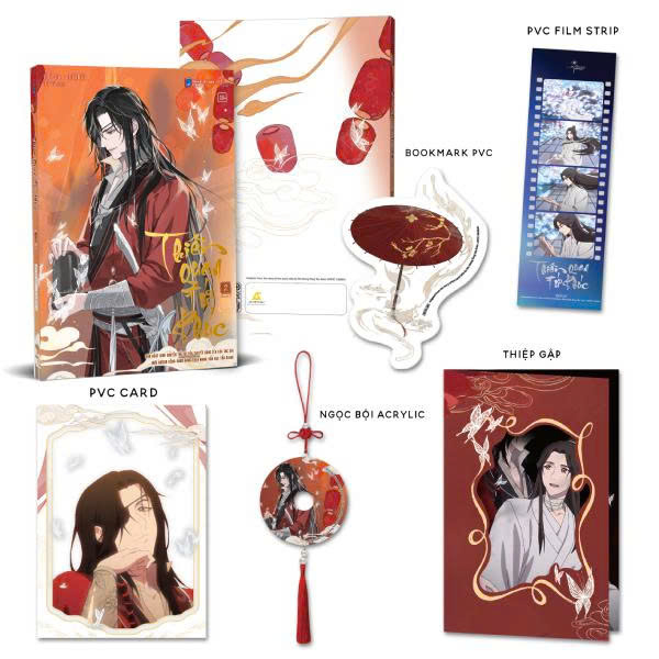 Thiên Quan Tứ Phúc - Bản Hoạt Hình - Mùa 2 - Tập 2 - Bản Đặc Biệt - Tặng Kèm Bookmark PVC + Film Strip + Thiệp Gấp + Card PVC + Ngọc Bội Acrylic
