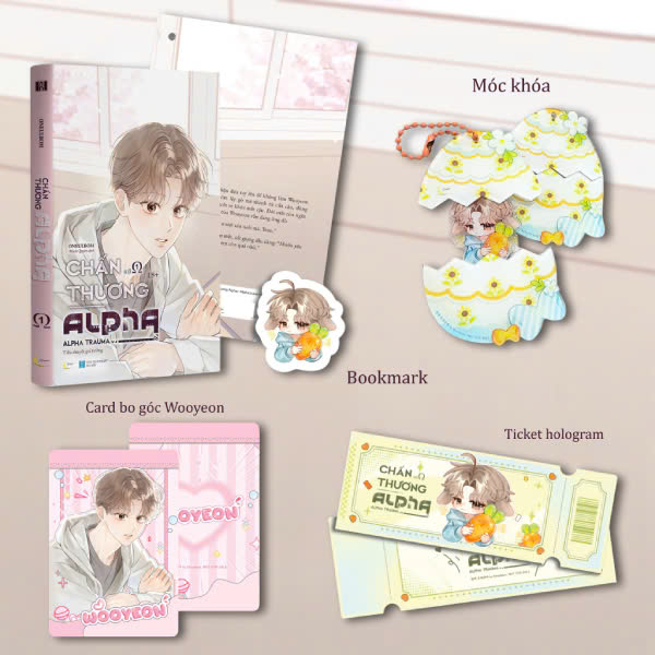 Chấn Thương Alpha - Alpha Trauma - Tập 1 - Bản Đặc Biệt - Tặng Kèm Bookmark Bồi Cứng + Card Bo Góc + Ticket Hologram + Móc Khóa
