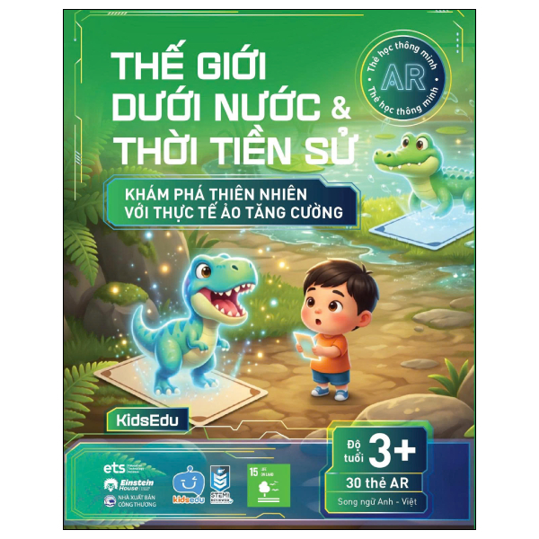 Thẻ Học Thông Minh AR - Thế Giới Dưới Nước Và Thời Tiền Sử - Khám Phá Thiên Nhiên Với Thực Tế Ảo Tăng Cường