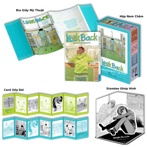 Look Back - Anniversary Edition - Bìa Cứng - Tặng Kèm Bìa Giấy Mỹ Thuật + Standee Ghép Hình + Dải Card Xếp + Hộp Nam Châm