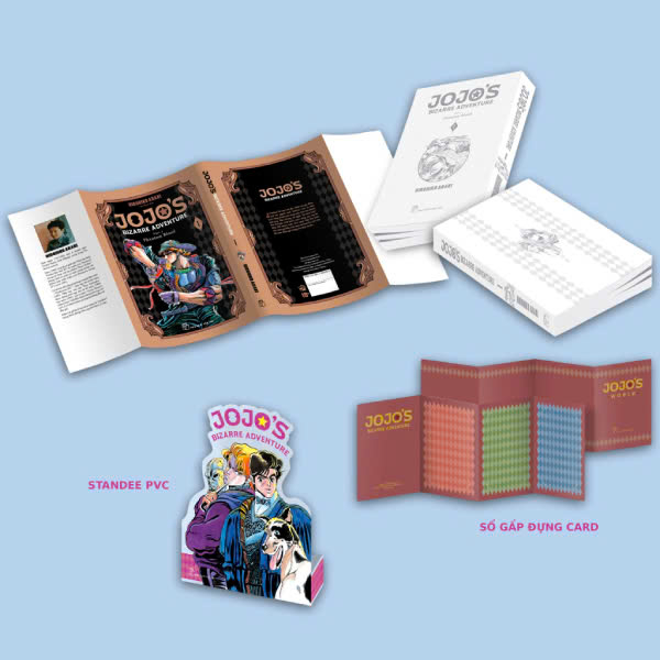 Jojo's Bizarre Adventure - Part 1: Phantom Blood - Tập 1 - Tặng Kèm Sổ Gấp Đựng Card + Standee PVC