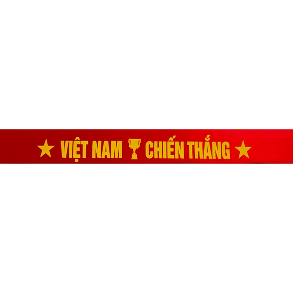 Cờ Việt Nam Dây Vải 90 x 5 cm Cổ Vũ SEA Games 31