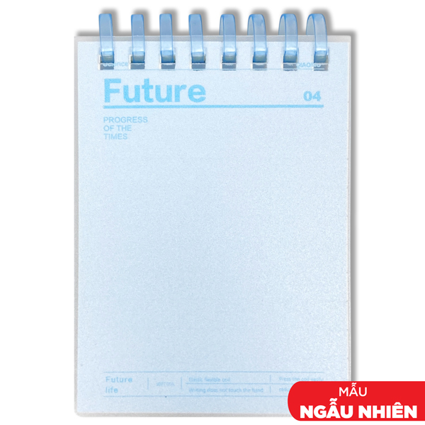 Sổ Lò Xo A7 - Kẻ Ngang - 140 Trang - Depai 042-4 - Future (Mẫu Màu Giao Ngẫu Nhiên)