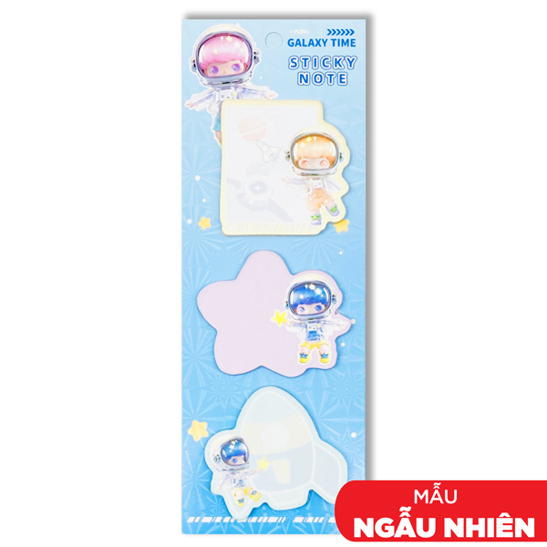 Giấy Note - Jin Na Xing A12-6-7-8 - Galaxy Time (Mẫu Màu Giao Ngẫu Nhiên)