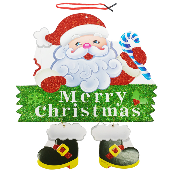 Phụ Kiện Trang Trí Giáng Sinh Bằng Xốp - WanLongDa 6167-9 - Hình Ông Già Noel