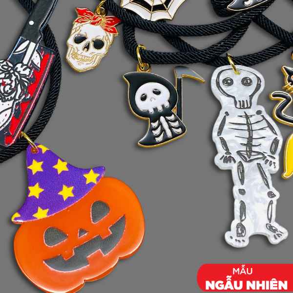 Vòng Tay - Lắc Tay Dây Rút Halloween - WanLongDa 1550-20 (Mẫu Sản Phẩm Giao Ngẫu Nhiên)