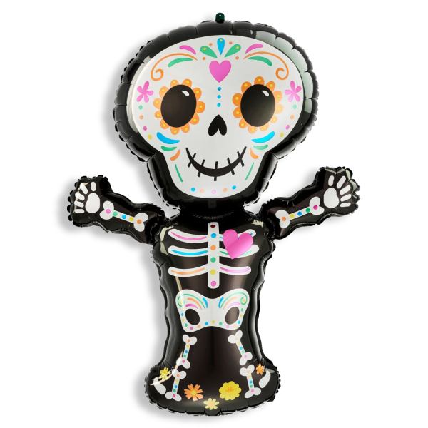 Bong Bóng Trang Trí Halloween - WanLongDa WSQQ01 - Bộ Xương
