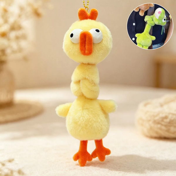 Móc Treo Thú Bông Gà Con Cổ Dài - WanLongDa 0426-2
