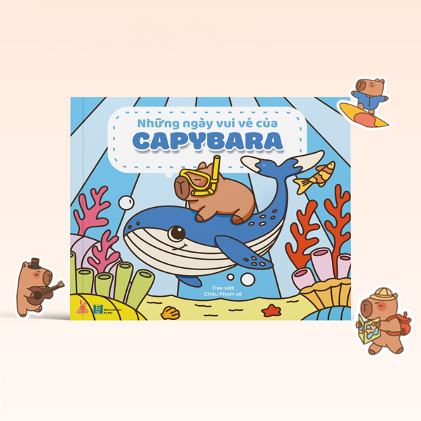 Sách Những Ngày Vui Vẻ Của Capybara - Châu Phạm