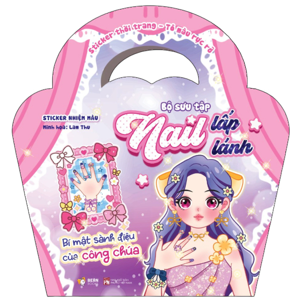 Bí Mật Sành Điệu Của Công Chúa - Bộ Sưu Tập Nail Lấp Lánh