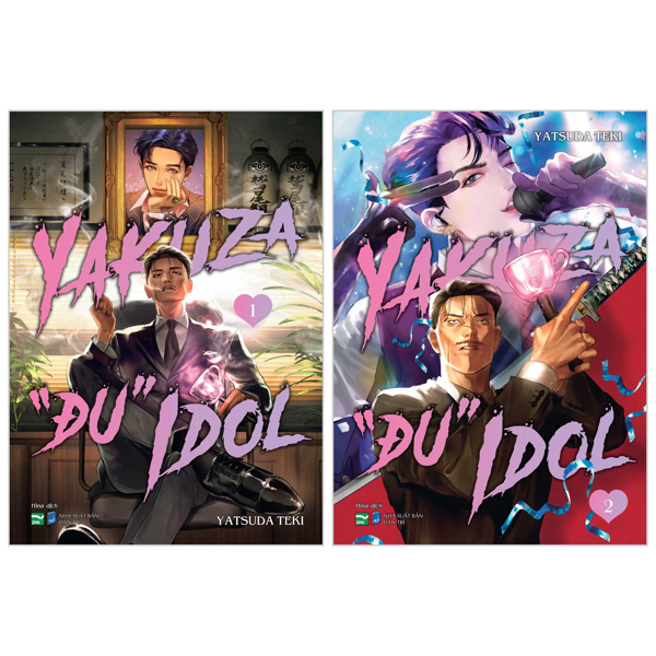 Bộ Manga - Yakuza “Đu” Idol: Tập 1 + Tập 2 (Bộ 2 Tập) - Bản Sưu Tầm - Tặng Kèm Card Nhựa + Ticket + Handfan + Set 3 Photocard