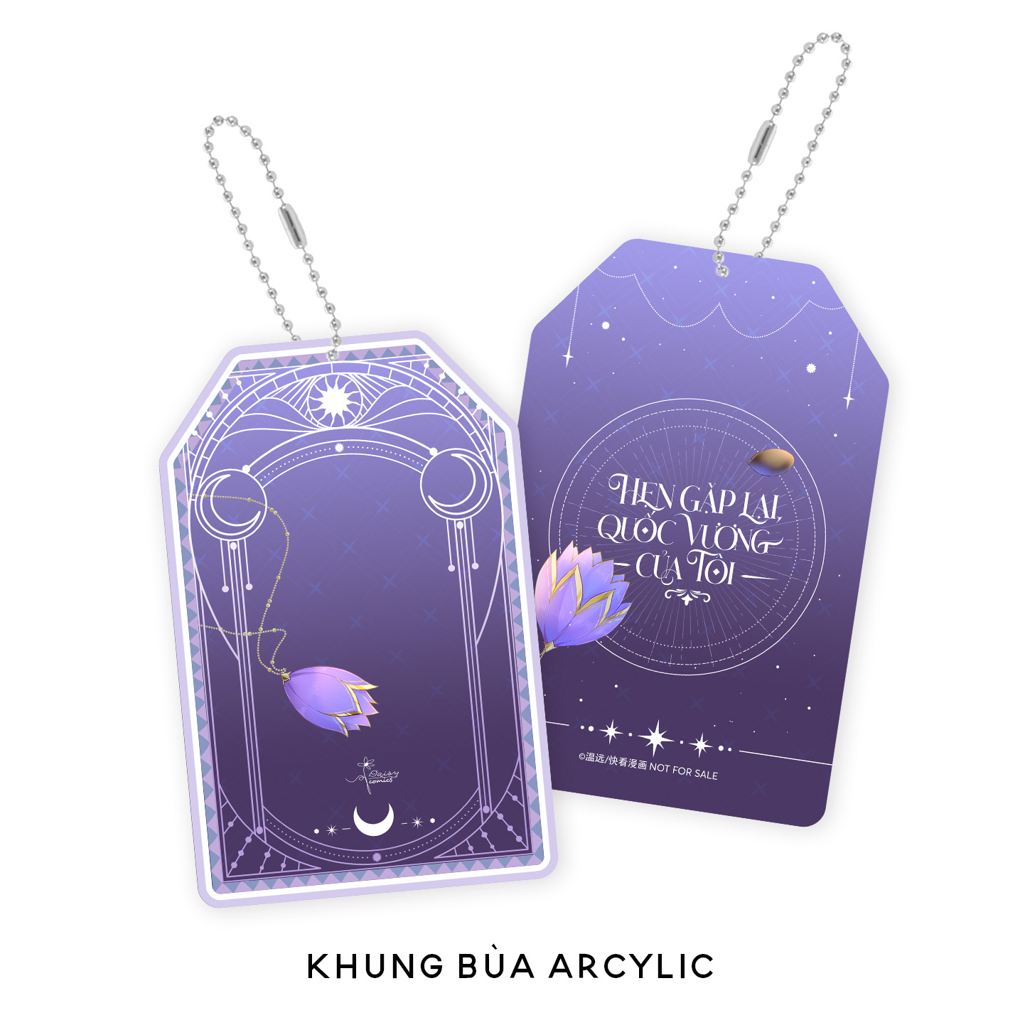 Quà Tặng Khung Bùa Acrylic - Hẹn Gặp Lại, Quốc Vương Của Tôi - Tập 5 - Bản Đặc Biệt