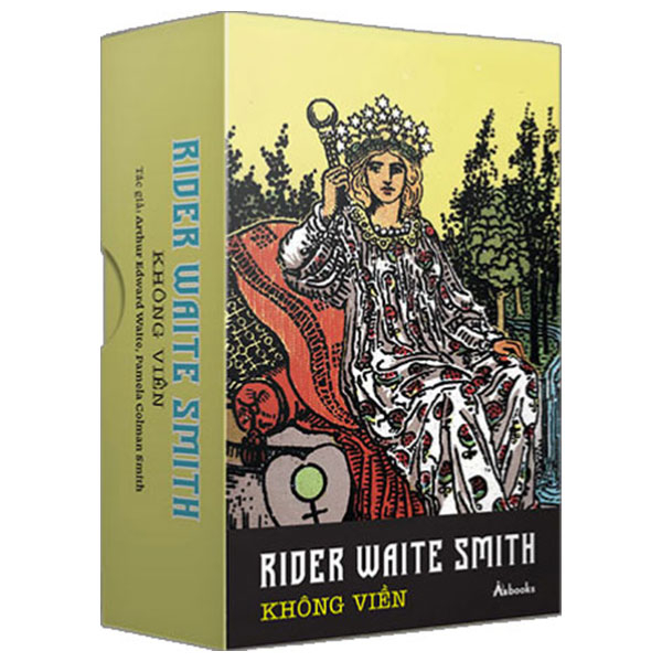 Sách Boxset Bộ Bài Tarot Rider Waite Smith - Không Viền - Size Pocket - Arthur Edward Waite