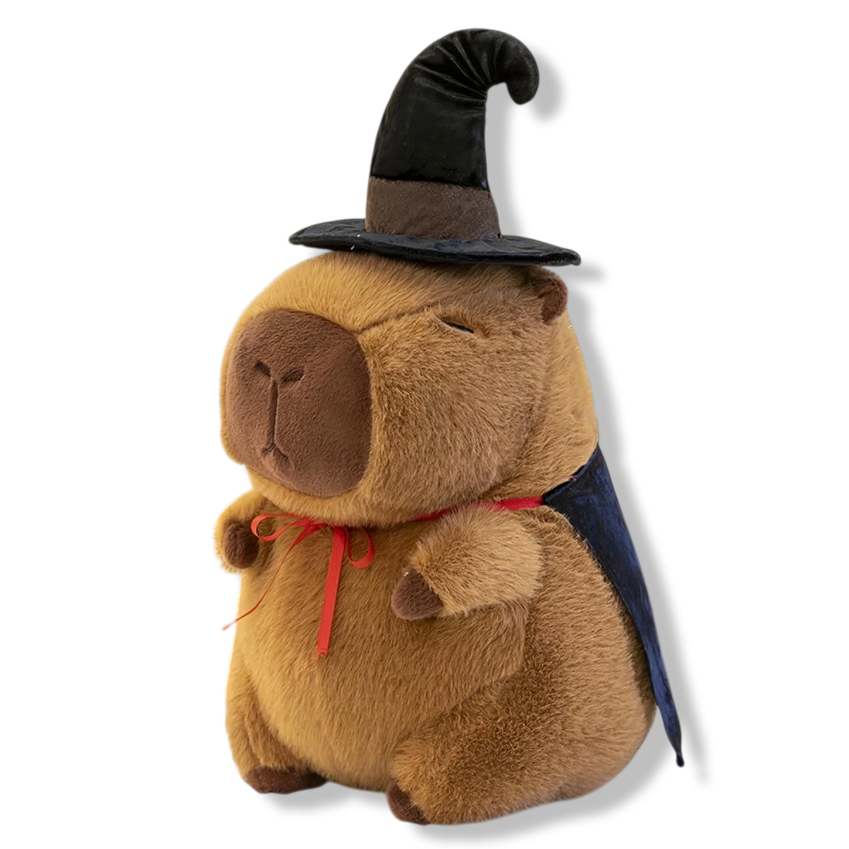Thú Bông Halloween Capybara Phù Thuỷ 30 cm - Zoozoo 3028025 - Màu Kem