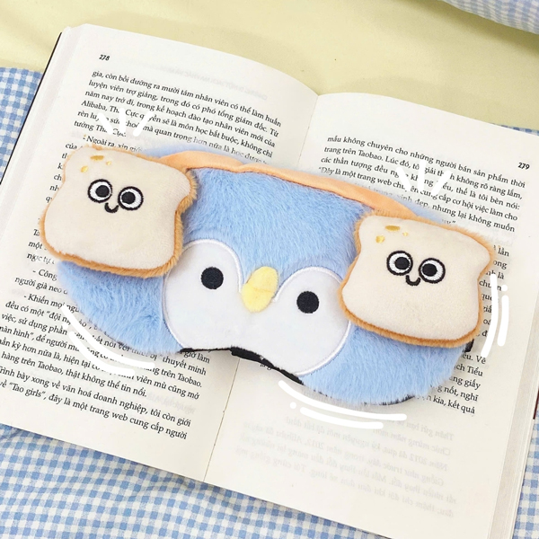 Bịt Mắt Ngủ Chim Cánh Cụt Tai Phone Có Túi Nước 3m - ZooZoo 019025 - Mẫu 2
