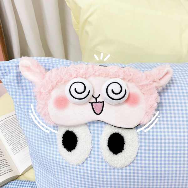 Bịt Mắt Ngủ Cừu Có Túi Nước 4m - ZooZoo 018025 - Màu Hồng
