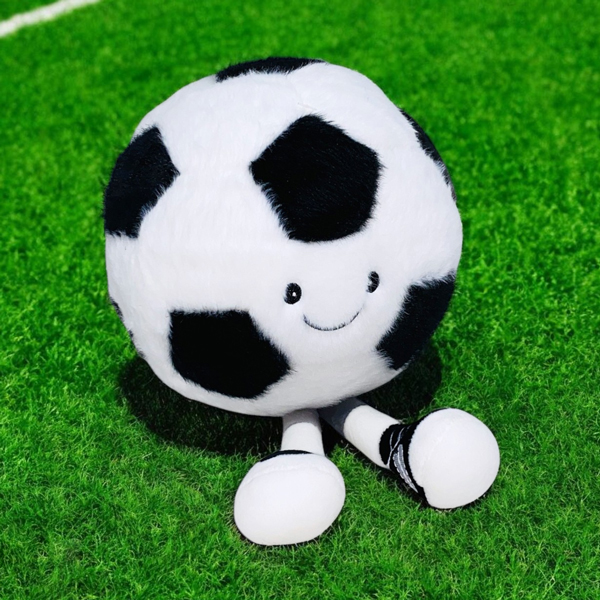 Thú Bông Quả Bóng Đá Lông Xù 30 cm - ZooZoo 3018026