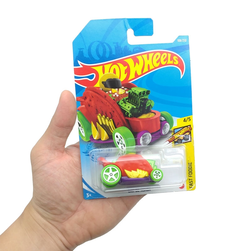 Hot Wheels Car De Asada Die-Cast Car - Fast Foodie Series 4/5, 1:64 Scale Collectible Toy - View #5
