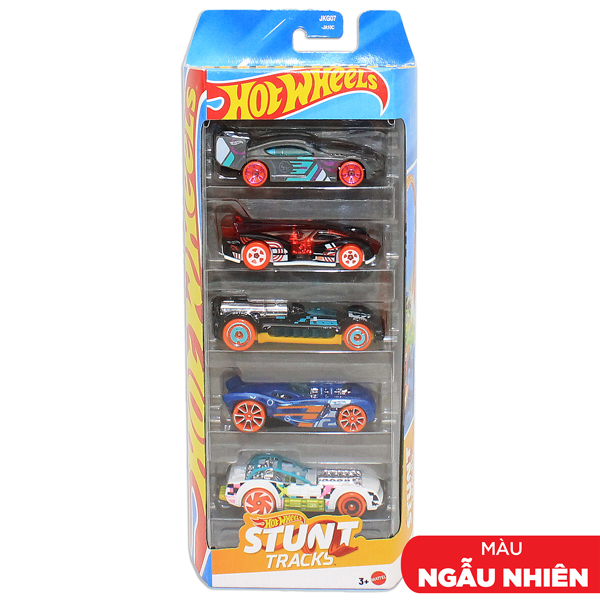 Bộ 5 Siêu Xe Hot Wheels 1806H - Stunt Tracks