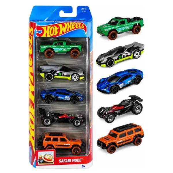 Bộ 5 Siêu Xe Hot Wheels 1806H - Safari Mode