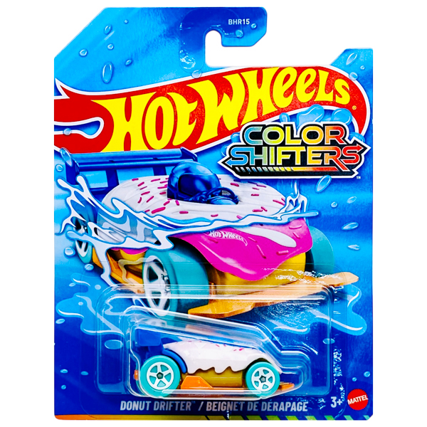 Siêu Xe Đổi Màu Hot Wheels BHR15 - Onut Drifter/Beignet De Derapage