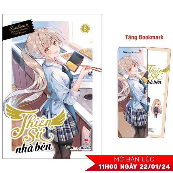 [Phiên chợ sách cũ] Thiên Sứ Nhà Bên - Tập 8 - Tặng Kèm Bookmark