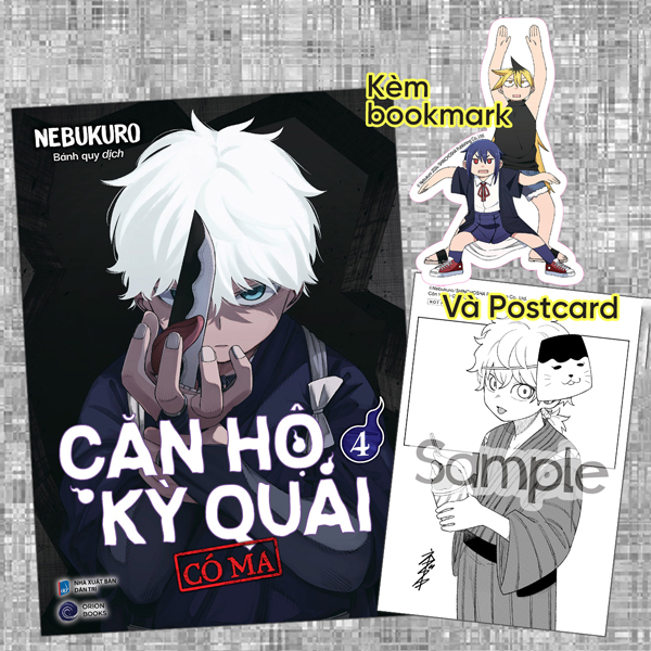 Căn Hộ Kỳ Quái - Có Ma - Tập 4 - Tặng Kèm Bookmark + Postcard