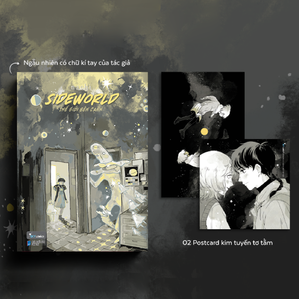 Sideworld - Thế Giới Bên Cạnh (Tái Bản 2026) - Tặng Kèm Random Chữ Ký Tác Giả + 2 Postcard Kim Tuyến Tơ Tằm
