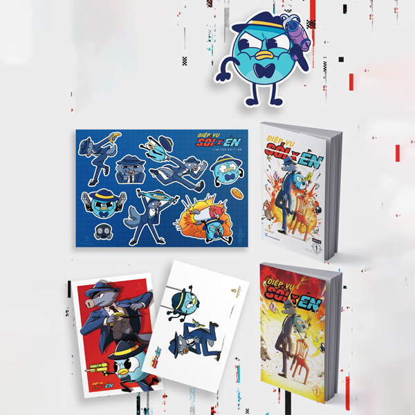 Điệp Vụ Sói X Én - Tập 1 - Bản Đặc Biệt - Tặng Kèm 1 Bookmark + 2 Postcard + 1 Bộ Sticker + 1 Bìa Áo Ngoài