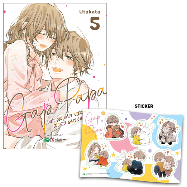 Gap Papa - Hết Giờ Làm Việc, Tới Giờ Làm Cha - Tập 5 - Bản Đặc Biệt - Tặng Kèm Sticker