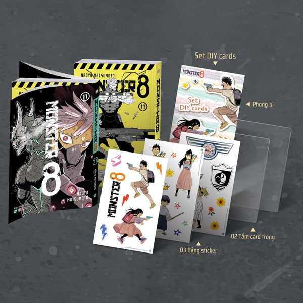 Truyện Tranh MONSTER #8 - Tập 11 - Bản Đặc Biệt - Dark Ver - Tặng Kèm Set - Naoya Matsumoto