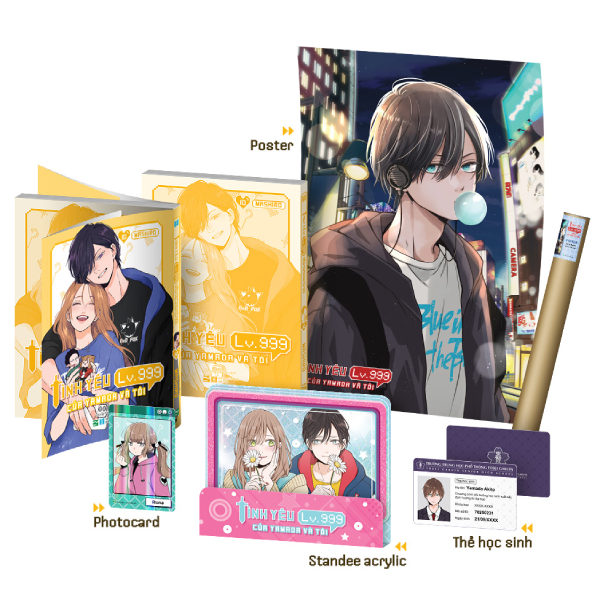 Tình Yêu Lv.999 Của Yamada Và Tôi - Tập 10 - Bản Sưu Tầm - Tặng Kèm Photocard + Standee Acrylic + Thẻ Học Sinh + Poster