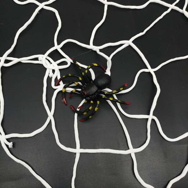 Mạng Nhện Trang Trí Halloween 1.5m - Vinacraft - Màu Trắng
